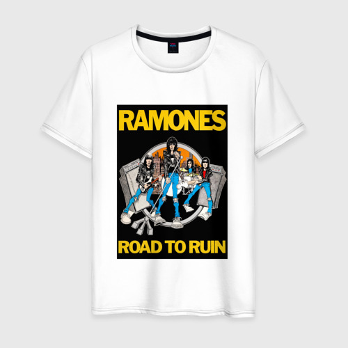 Мужская футболка хлопок Ramones