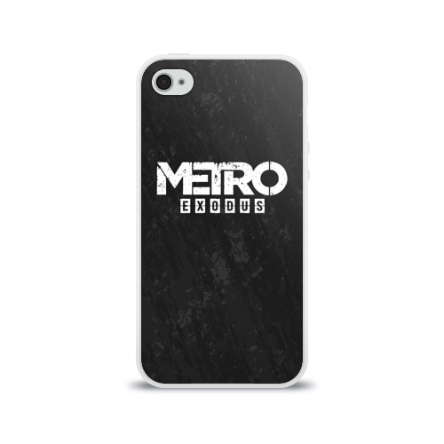 Чехол для Apple iPhone 4/4S силиконовый глянцевый METRO EXODUS Фото 01 Чехол для Apple iPhone 4/4S силиконовый глянцевый METRO EXODUS Фото 01