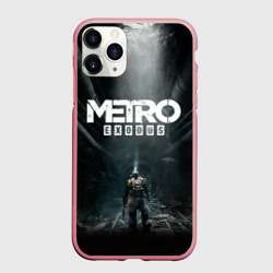 Чехол для iPhone 11 Pro Max матовый Metro Exodus Метро исход Артём