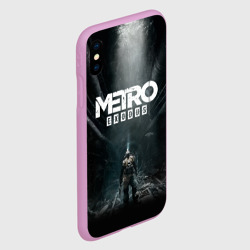 Чехол для iPhone XS Max матовый Metro Exodus Метро исход Артём - фото 2