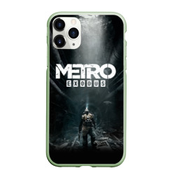 Чехол для iPhone 11 Pro матовый Metro Exodus Метро исход Артём