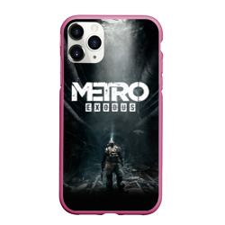 Чехол для iPhone 11 Pro Max матовый Metro Exodus Метро исход Артём