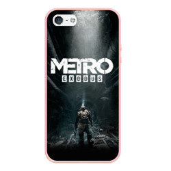 Чехол для iPhone 5/5S матовый Metro Exodus Метро исход Артём