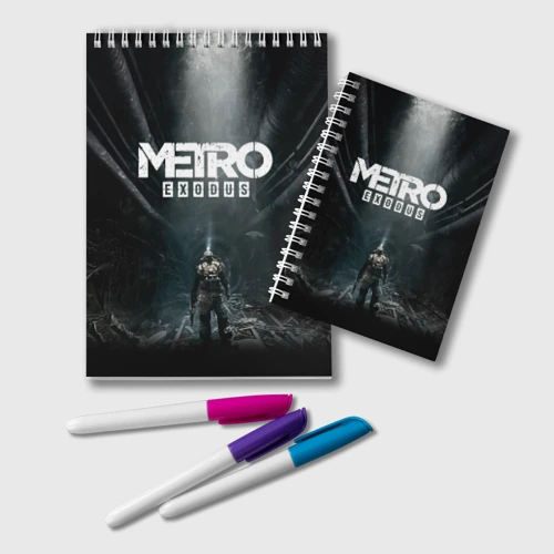 Блокнот Metro Exodus Метро исход Артём