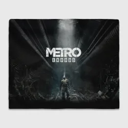 Плед 3D Metro Exodus Метро исход Артём