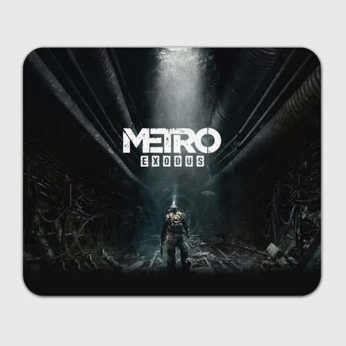 Прямоугольный коврик для мышки Metro Exodus Метро исход Артём