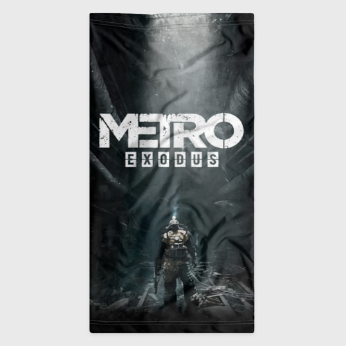 Бандана-труба 3D Metro Exodus Метро исход Артём, цвет 3D печать - фото 7