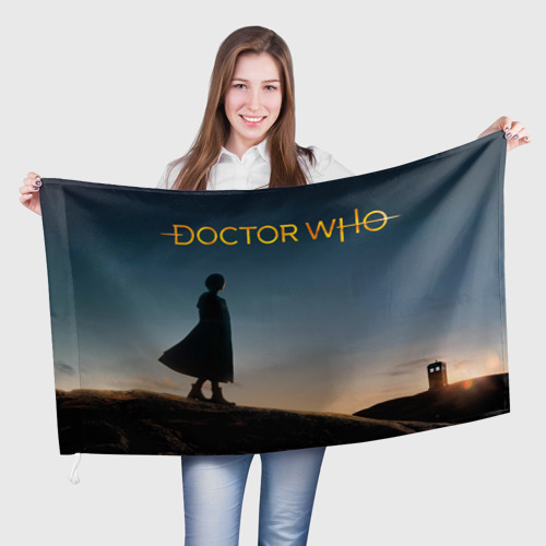 Флаг 3D Doctor who