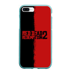 Чехол для iPhone 7Plus/8 Plus матовый Red dead Redemption 2 RDR2