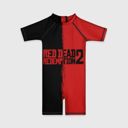 Детский купальный костюм 3D Red dead Redemption 2 RDR2