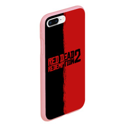 Чехол для iPhone 7Plus/8 Plus матовый Red dead Redemption 2 RDR2 - фото 2