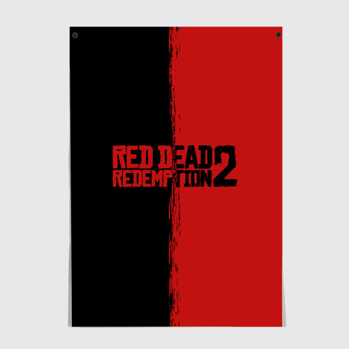 Постер Red dead Redemption 2 RDR2