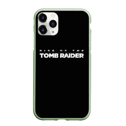 Чехол для iPhone 11 Pro матовый Rise if The Tomb Raider