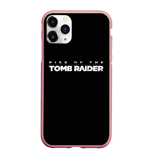 Чехол для iPhone 11 Pro Max матовый Rise if The Tomb Raider, цвет баблгам