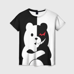 Женская футболка 3D Monokuma Монокума