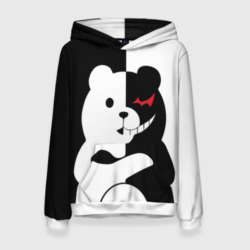 Женская толстовка 3D Monokuma Монокума, цвет 3D печать