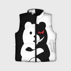 Детский жилет утепленный 3D Monokuma Монокума