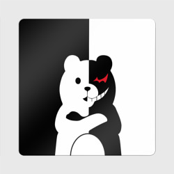 Магнит виниловый Квадрат Monokuma Монокума