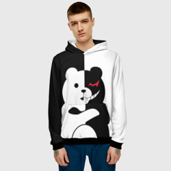 Мужская толстовка 3D Monokuma Монокума - фото 2