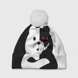 Шапка 3D c помпоном Monokuma Монокума