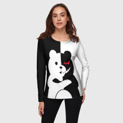 Женский лонгслив 3D Monokuma Монокума - фото 2