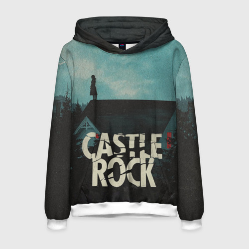 Мужская толстовка 3D Castle Rock, цвет белый