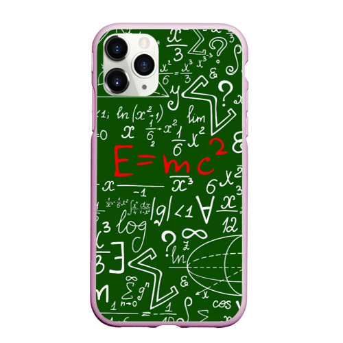 Чехол для iPhone 11 Pro Max матовый Формулы физика