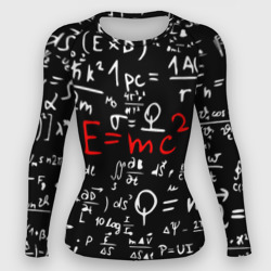 Женский рашгард 3D Формулы физика