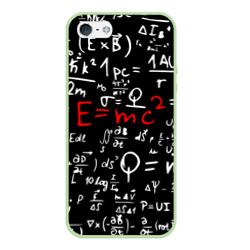 Чехол для iPhone 5/5S матовый Формулы физика