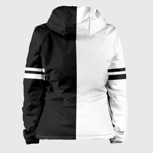 Женская куртка 3D Monokuma school Монокума школа, цвет черный - фото 2