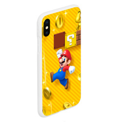 Чехол для iPhone XS Max матовый Супер Марио - фото 2