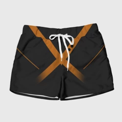 Женские шорты 3D Katsuki Bakugou полосы