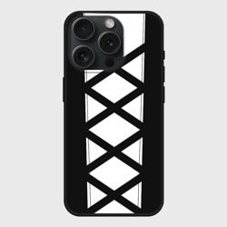 Чехол силиконовый для Apple iPhone 15 Pro матовый Bleach Ichigo