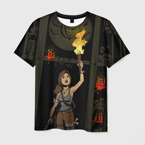 Мужская футболка 3D Tomb Raider, цвет 3D печать