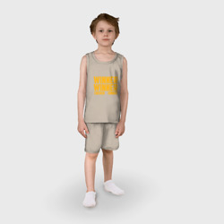Детская пижама с шортами хлопок Винер Чикен диннер - фото 2