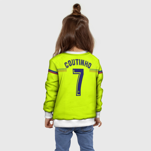 Детский свитшот 3D Coutinho away 18-19, цвет 3D печать - фото 8