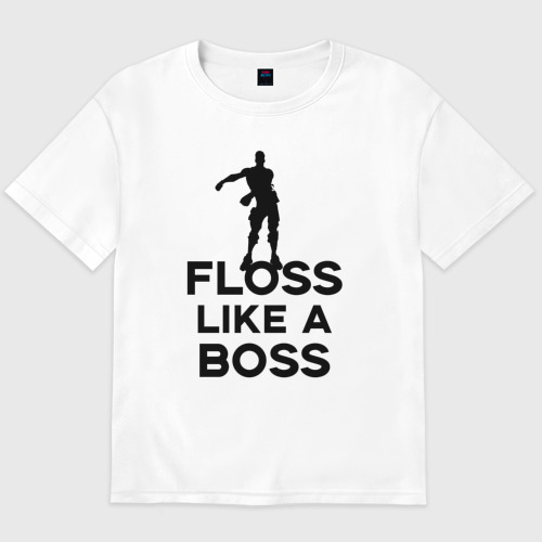 Мужская футболка хлопок Oversize Floss like a boss Фото 01 Мужская футболка хлопок Oversize Floss like a boss Фото 01