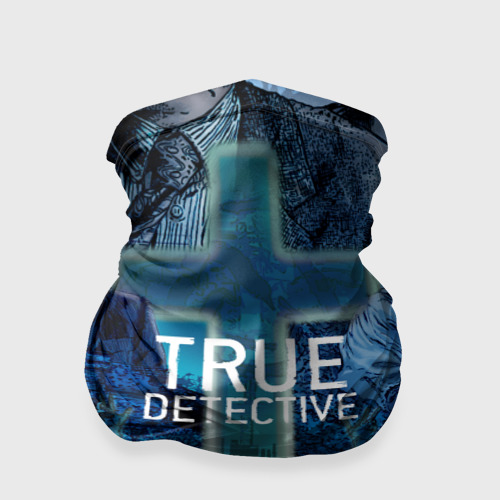 Бандана-труба 3D TRUE DETECTIVE, цвет 3D печать