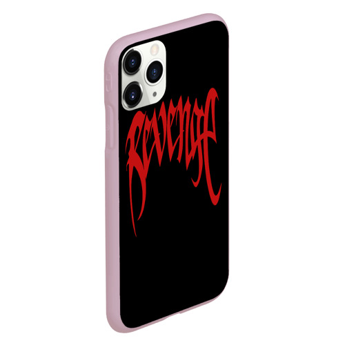 Чехол для iPhone 11 Pro матовый Revenge, цвет розовый - фото 3