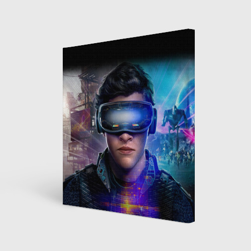 Холст квадратный Ready Player One pro [2], цвет 3D печать