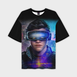 Мужская футболка oversize 3D Ready Player One pro [2]