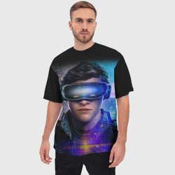 Мужская футболка oversize 3D Ready Player One pro [2] - фото 2