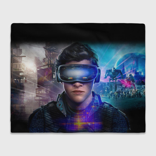 Плед 3D Ready Player One pro [2], цвет 3D (велсофт)