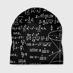 Шапка 3D Формулы алгебра