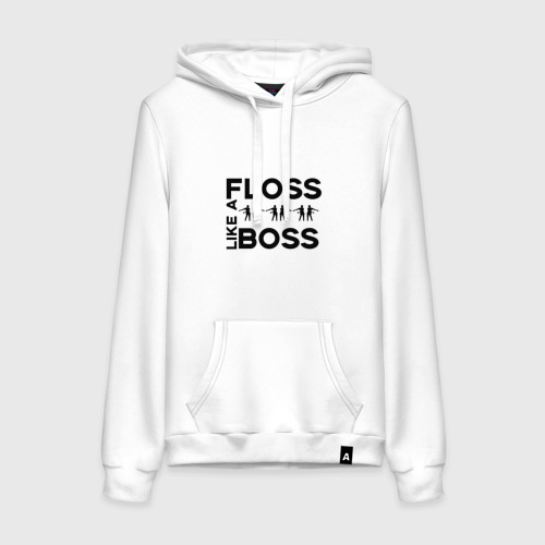 Женская толстовка хлопок Floss like a boss 