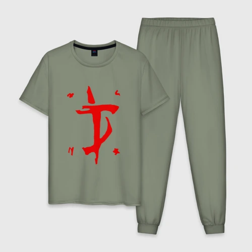 Мужская пижама хлопок Mark of the Doom Slayer