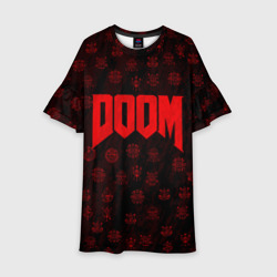 Детское платье 3D Doom Дум