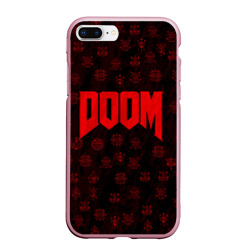 Чехол для iPhone 7Plus/8 Plus матовый Doom Дум