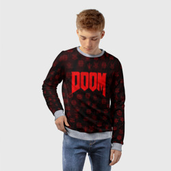 Детский свитшот 3D Doom Дум - фото 2