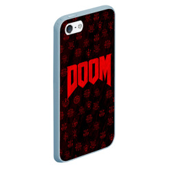 Чехол для iPhone 5/5S матовый Doom Дум - фото 2